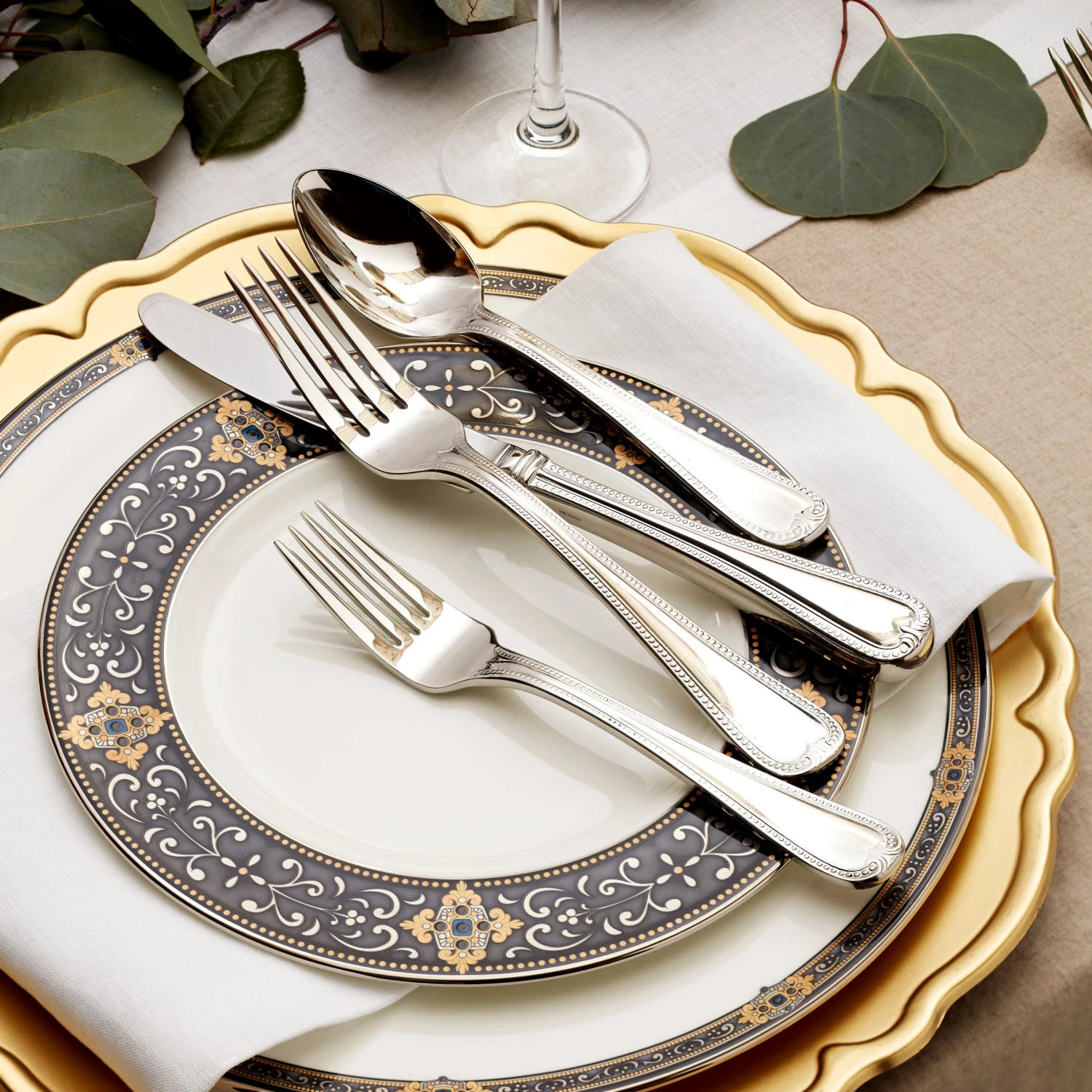 Lenox Vintage Jewel 20-Piece Flatware Set - Image 3