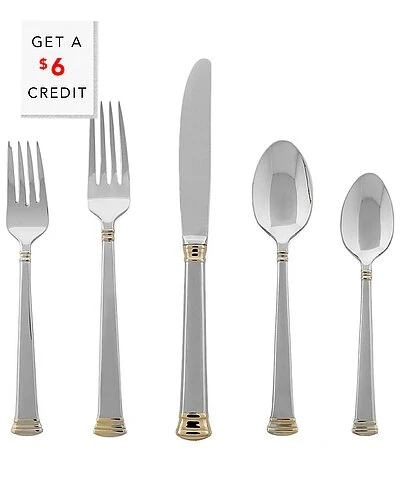 Lenox Eternal 5pc Flatware Set With $6 Credit Home