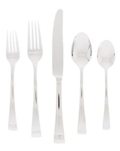 Lenox Federal Platinum 5pc Flatware Set With $6 Credit Home