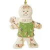Lenox 2022 Bright Light Gingerbread Ornament Home