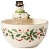Lenox Holiday Snowman Bowl Home