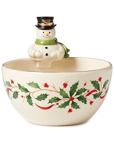 Lenox Holiday Snowman Bowl Home