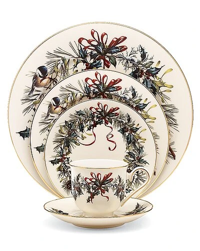 Lenox Winter Greetings 5pc Place Setting Home