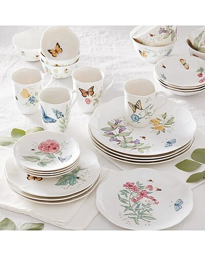Lenox Butterfly Meadow 28Pc Dinnerware Set With $25 Credit Home - Image 2