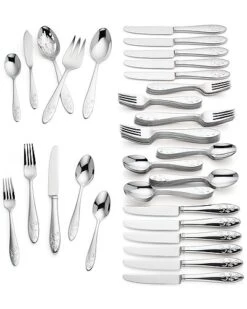 Lenox Butterfly Meadow 65Pc Flatware Set With $21 Credit Home