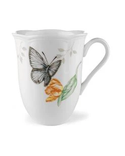 Lenox Butterfly Meadow Blue Butterfly Mug With $1 Credit Home