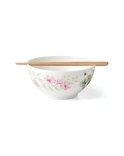 Lenox Butterfly Meadow Bowl & Chopsticks With $4 Credit Home - Image 2