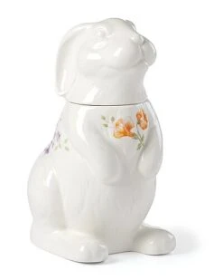 Lenox Butterfly Meadow Bunny Cookie Jar With $7 Credit Home