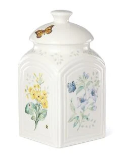 Lenox Butterfly Meadow Cookie Jar With $6 Credit Home