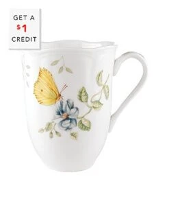 Lenox Butterfly Meadow Dragonfly Mug With $1 Credit Home