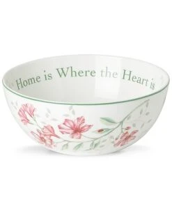 Lenox Butterfly Meadow Home Is Where The Heart Is Bowl With $3 Credit