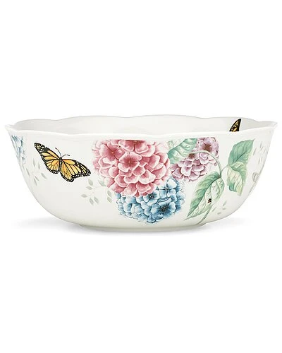 Lenox Butterfly Meadow Hydrangea Large Serving Bowl With $6 Credit Home