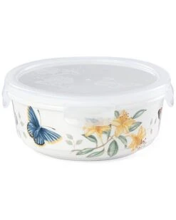 Lenox Butterfly Meadow Large Round Food Storage Container With $3 Credit Home