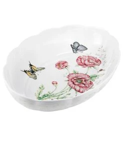 Lenox Butterfly Meadow Oval Baker With $7 Credit Home