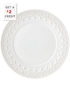 Lenox Chelse Muse Fleur White Dinner Plate With $2 Credit Home