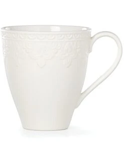Lenox Chelse Muse Floral Matte White Mug Home