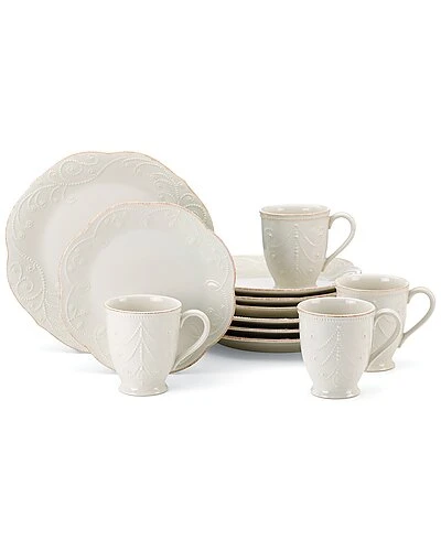 Lenox French Perle 12Pc Plate & Mug Dinnerware Set With $18 Credit Home