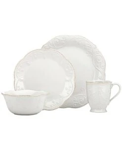 Lenox French Perle 4Pc Place Setting With $7 Credit Home