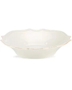 Lenox French Perle Bead White Pasta Bowl With $2 Credit Home