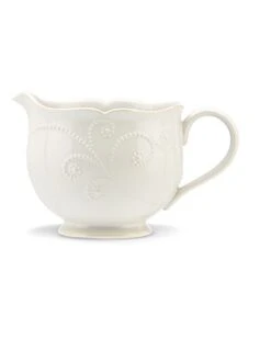 Lenox French Perle White Gravy Boat With $3 Credit Home