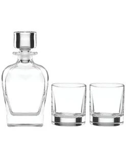 Lenox Tuscany Classics 3pc Whiskey Decanter & Glass Set With $7 Credit Home