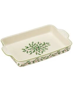 Lenox Holiday Rectangular Baker Home