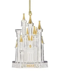 Lenox 2022 Disney Castle Metal Ornament Home