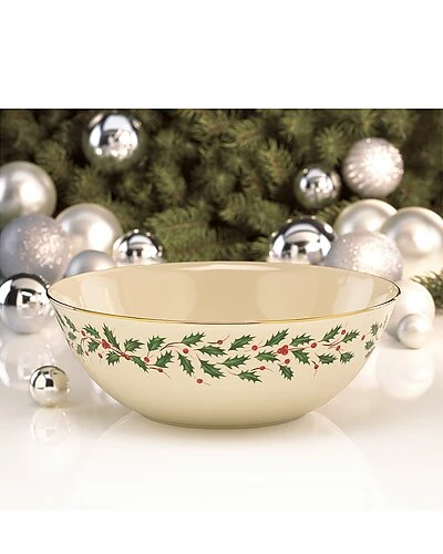 Lenox Holiday Serving Bowl Home - Image 2