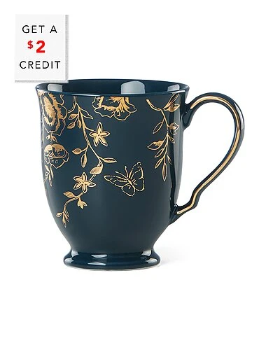 Lenox Sprig & Vine Footed Mug With $2 Credit Home