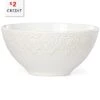 Lenox Chelse Muse Fleur White All-Purpose Bowl With $2 Credit Home