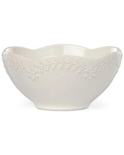Lenox Chelse Muse Scallop Floral Grey All-Purpose Bowl Home