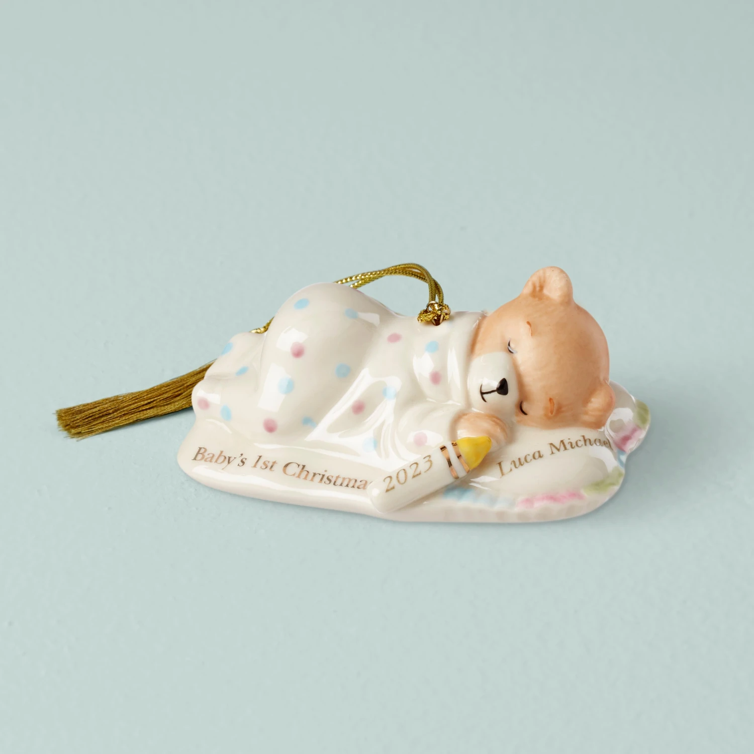 Lenox Baby's First Cuddles & Hugs Bear Ornament