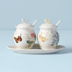 Lenox Butterfly Meadow 7-Piece Condiment Set