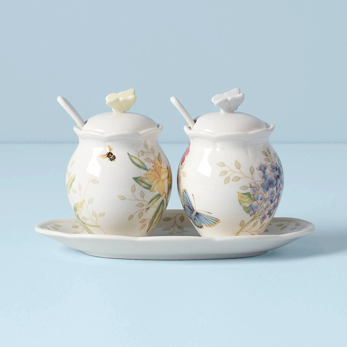 Lenox Butterfly Meadow 7-Piece Condiment Set - Image 2