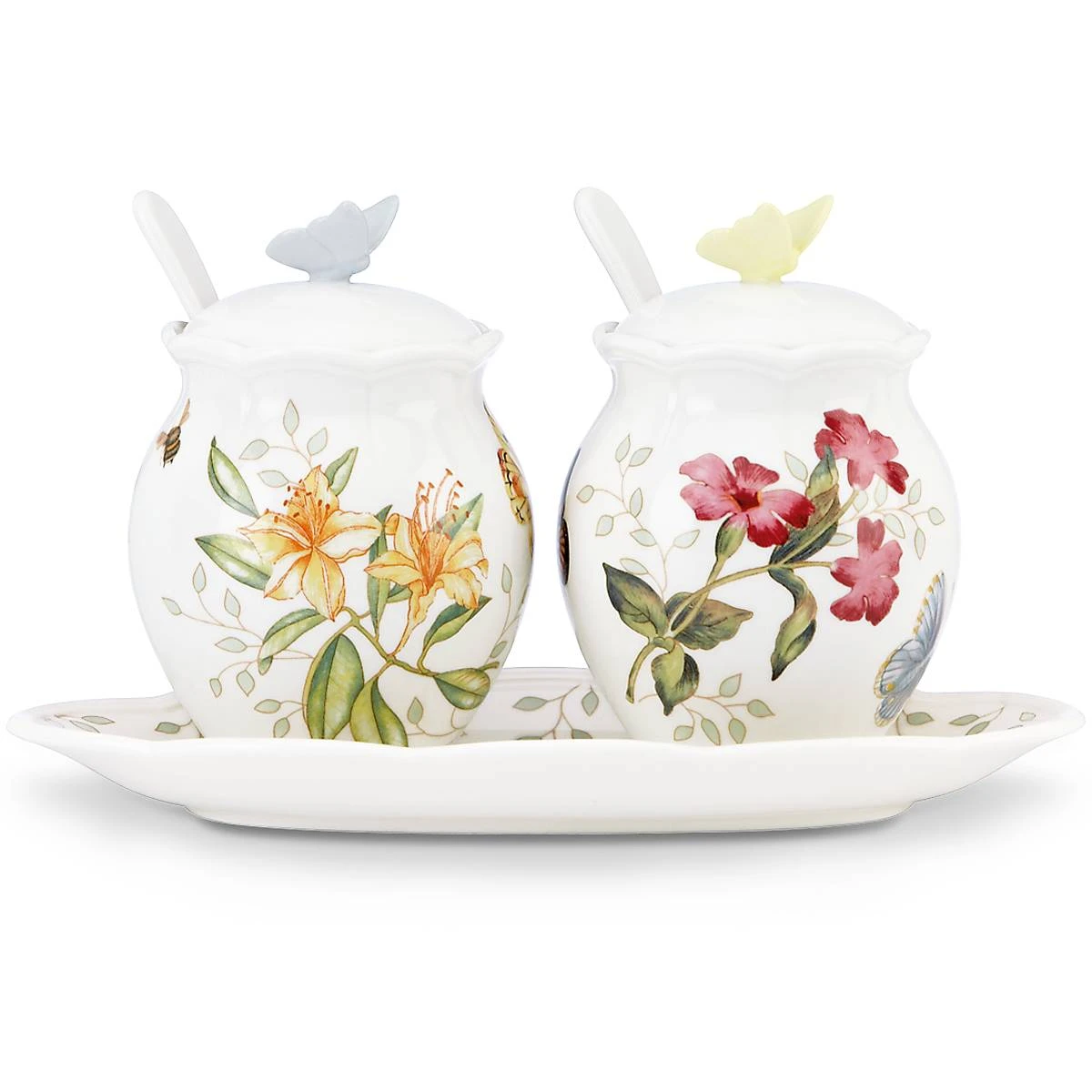 Lenox Butterfly Meadow 7-Piece Condiment Set - Image 3