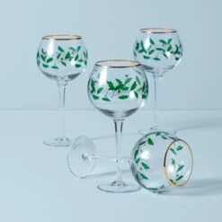 Lenox Holiday 4-Piece Wine Glass Set
