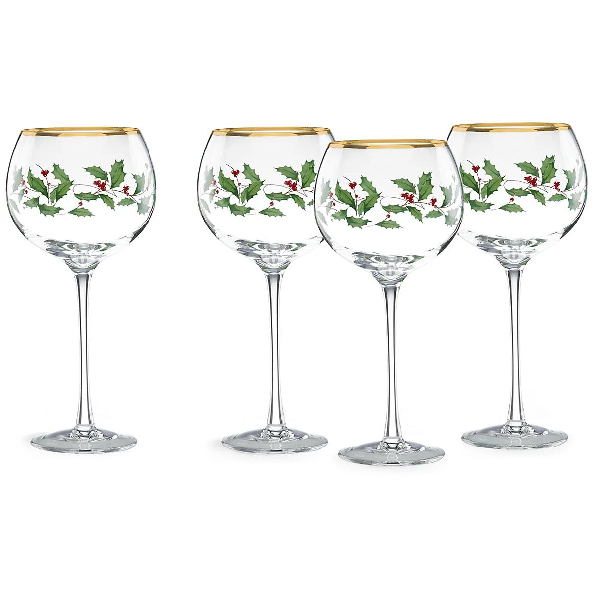 Lenox Holiday 4-Piece Wine Glass Set - Image 5
