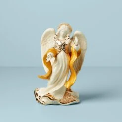 Lenox First Blessing Nativity Angel Of Peace Figurine
