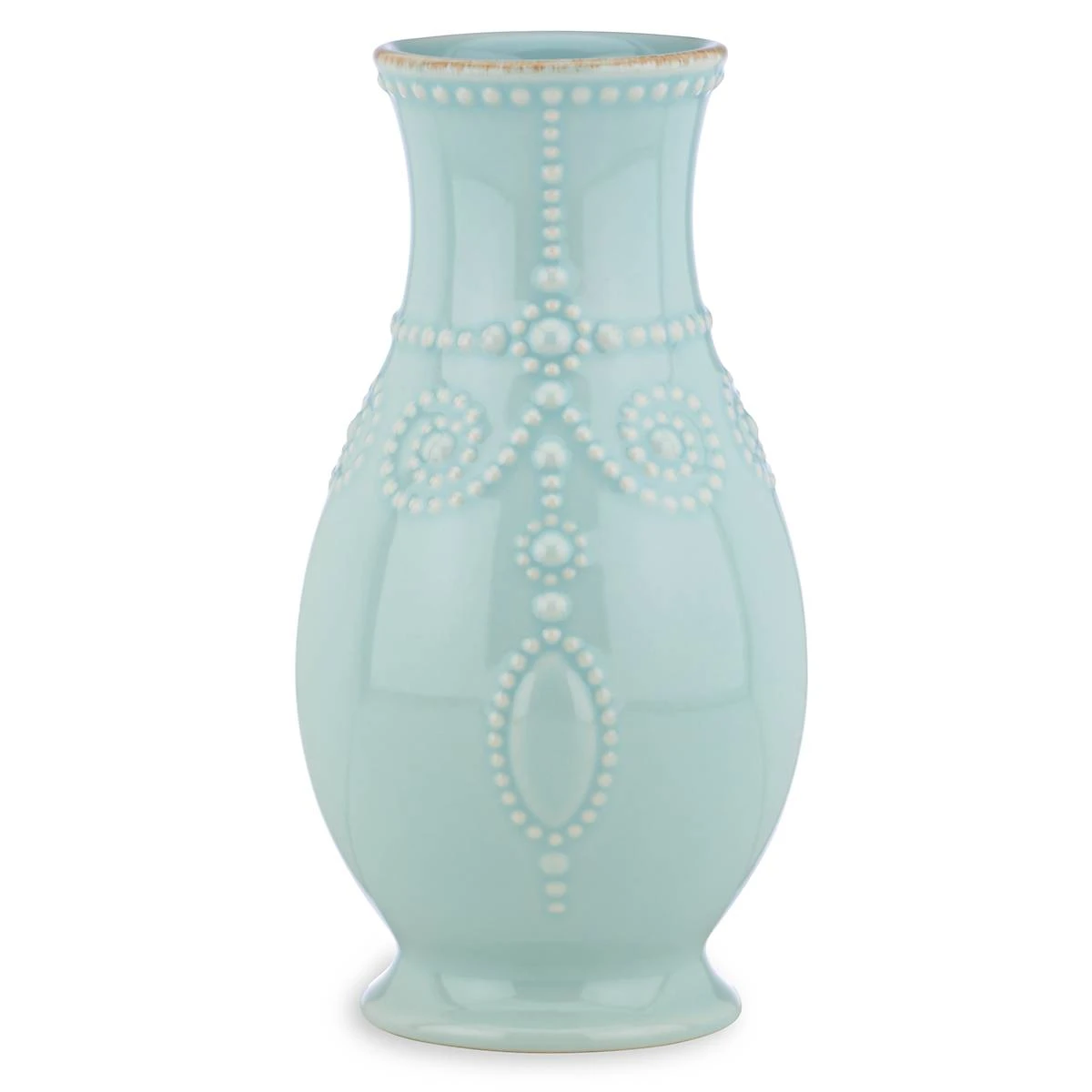 Lenox French Perle 8" Fluted Vase - Image 3