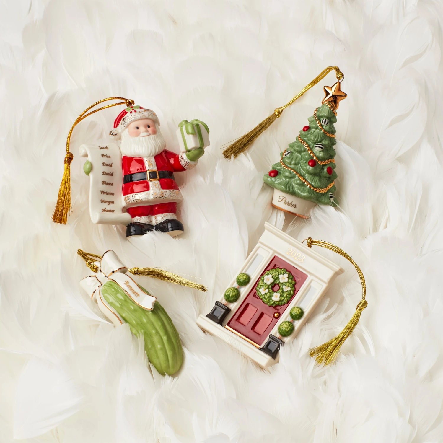 Lenox Santa's List Ornament - Image 3