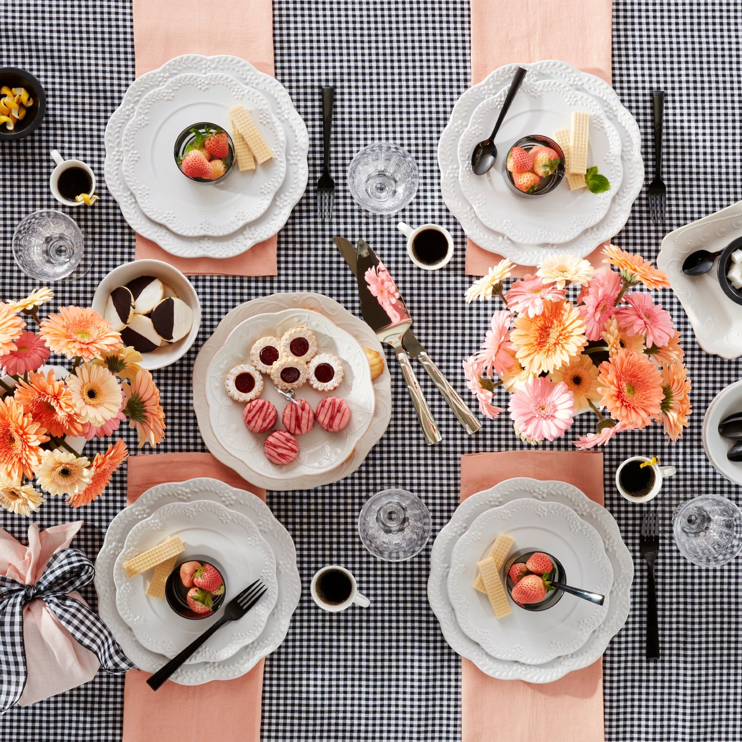 Lenox Chelse Muse Floral 12-Piece Dinnerware Set - Image 2