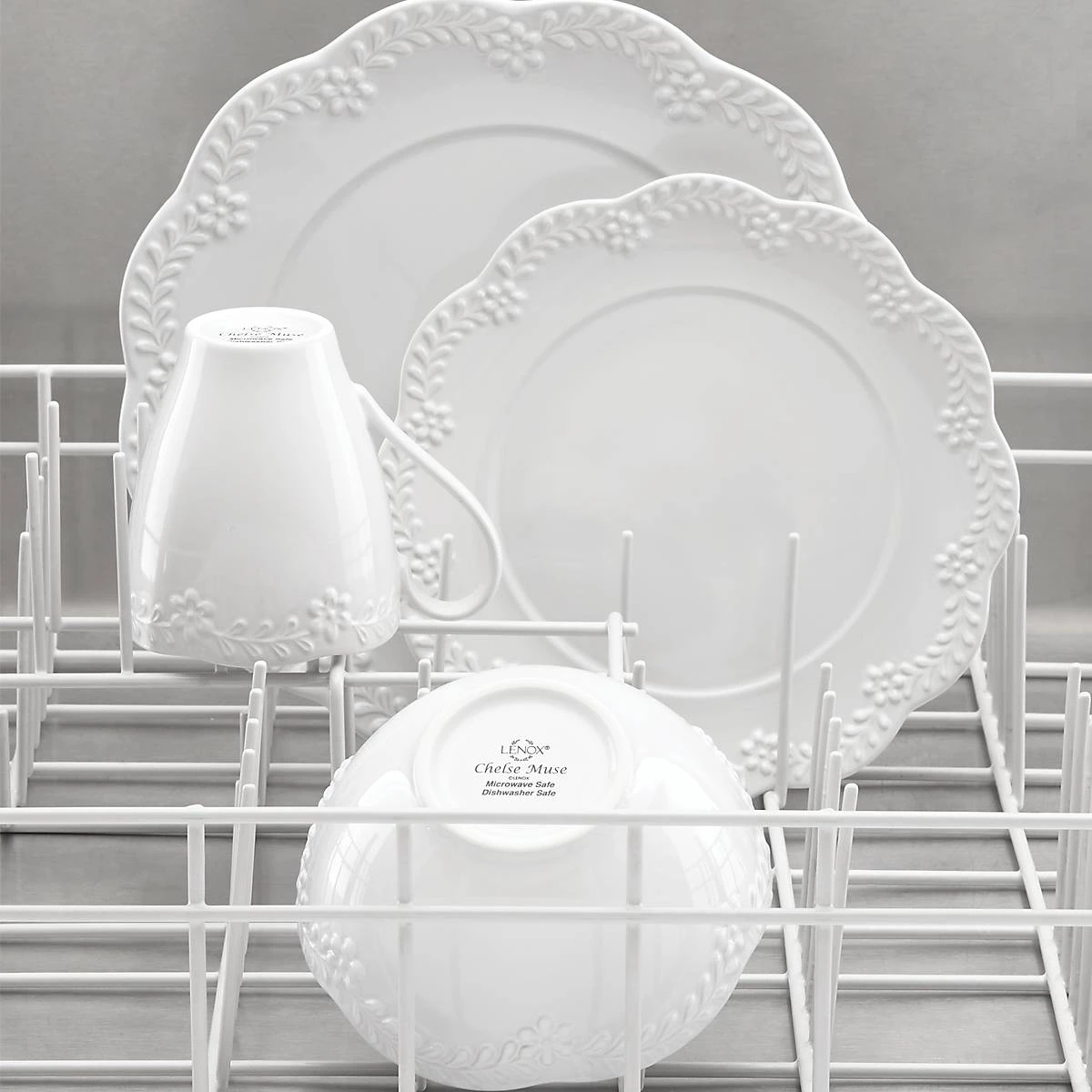 Lenox Chelse Muse Floral 12-Piece Dinnerware Set - Image 11