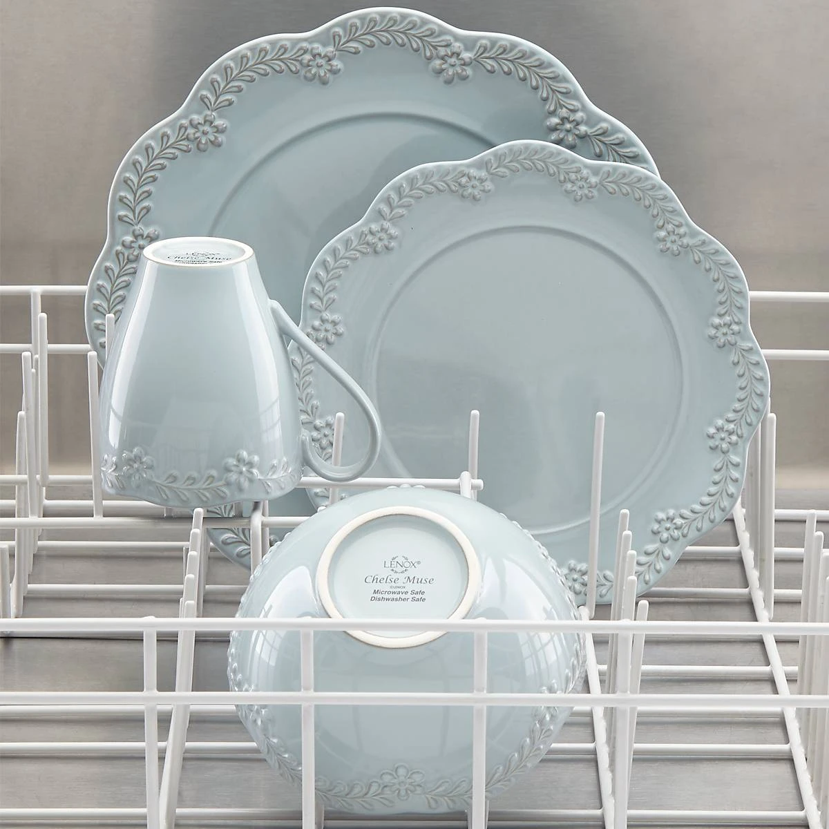 Lenox Chelse Muse Floral 12-Piece Dinnerware Set - Image 17