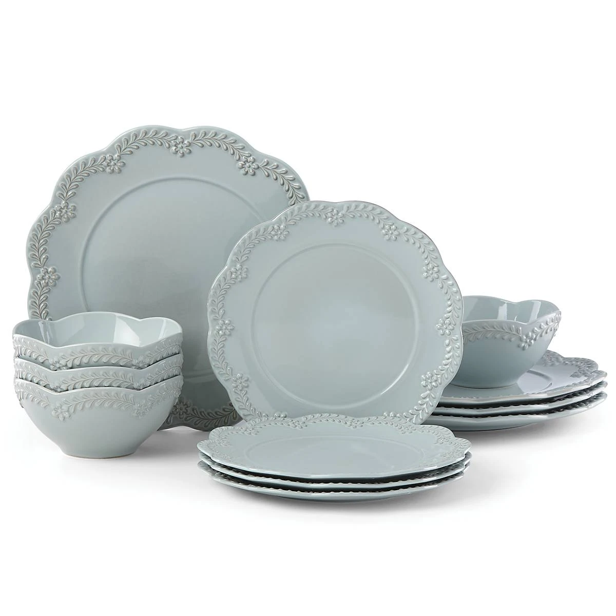 Lenox Chelse Muse Floral 12-Piece Dinnerware Set - Image 15