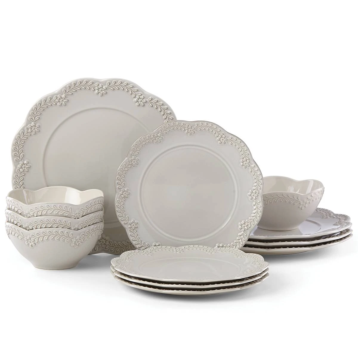 Lenox Chelse Muse Floral 12-Piece Dinnerware Set - Image 12