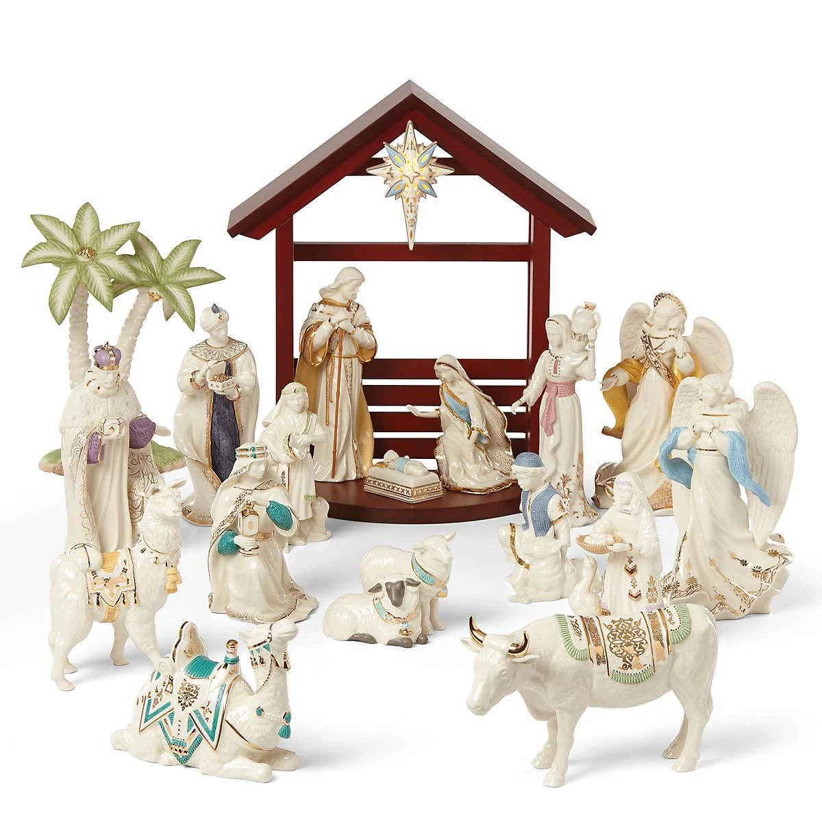 Lenox First Blessing Nativity Woman & Water Jug Figure - Image 3