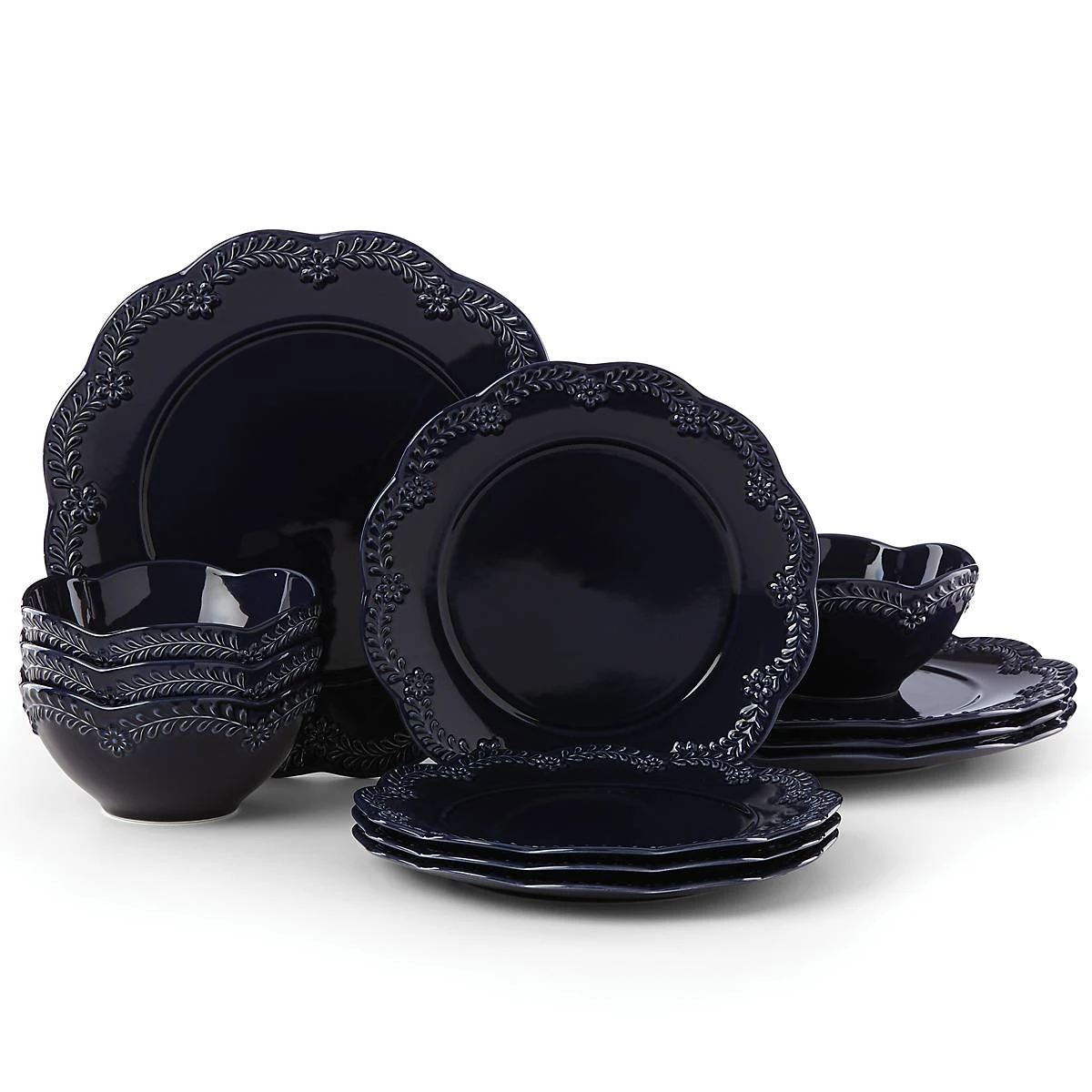 Lenox Chelse Muse Floral 12-Piece Dinnerware Set - Image 19