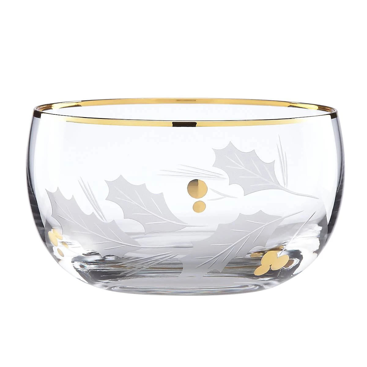 Lenox Holiday Gold Glass Nut Bowl - Image 2