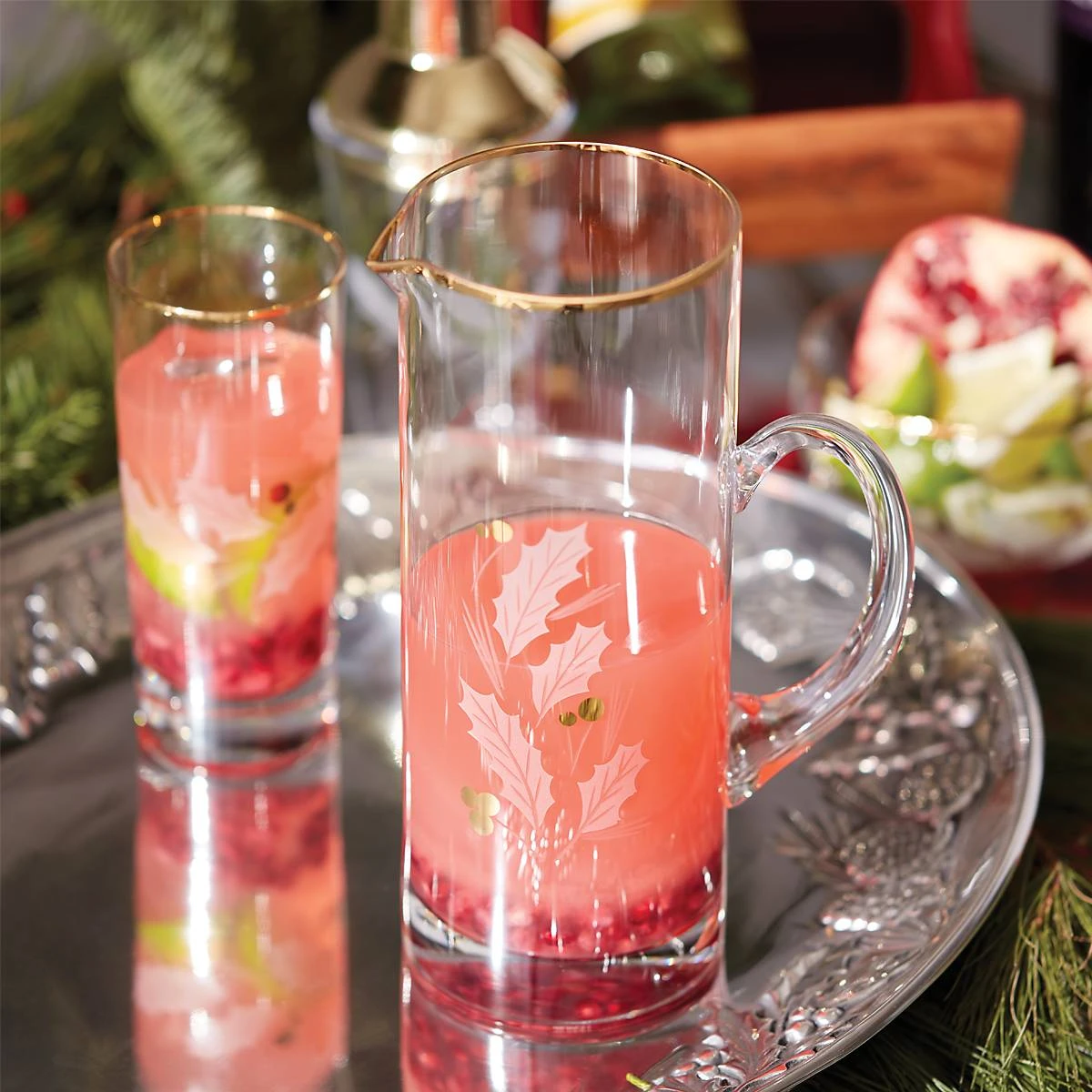 Lenox Holiday Gold Pitcher - Image 2