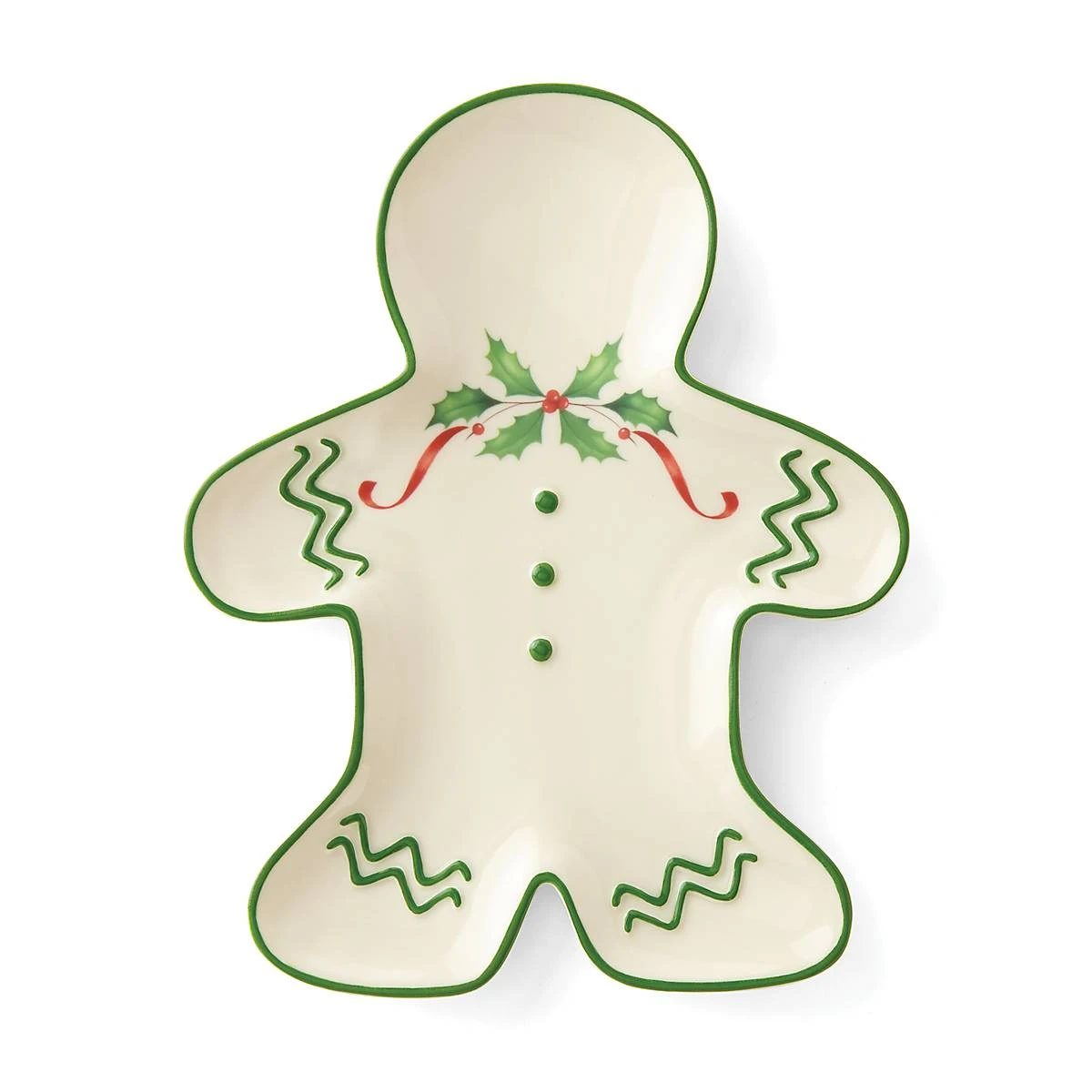 Lenox Holiday Gingerbread Man Accent Plate - Image 2